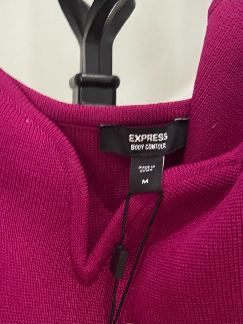 Body Contour Color Block V-Wire Sleeveless Midi Sweater Dress NWT - Picture 7 of 9